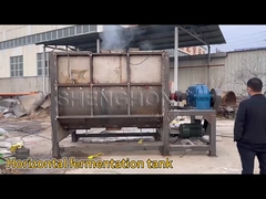 Poziomy zbiornik fermentacyjny