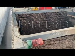 Turner kompostowy z płytami łańcuchowymi