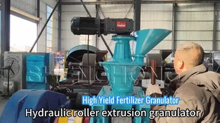 Hydrauliczny granulator walcowy Granulator nawozów wieloskładnikowych