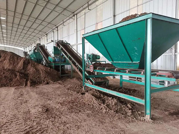 2 tony linii do produkcji nawozów organicznych Kwas huminowy Bio obornik z kurczaka