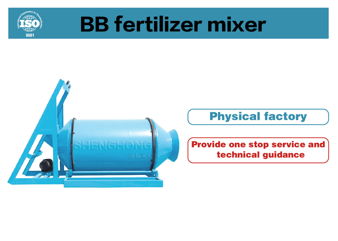 BB Mixer nawozowy z dwustopniowym procesem odpornym na wstrząsy, zakres mieszania 10-60 kg