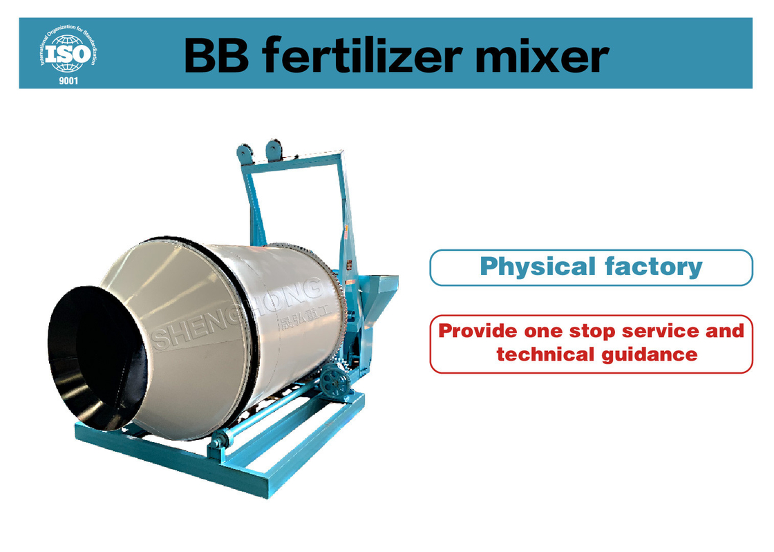BB Mixer nawozowy z dwustopniowym procesem odpornym na wstrząsy, zakres mieszania 10-60 kg