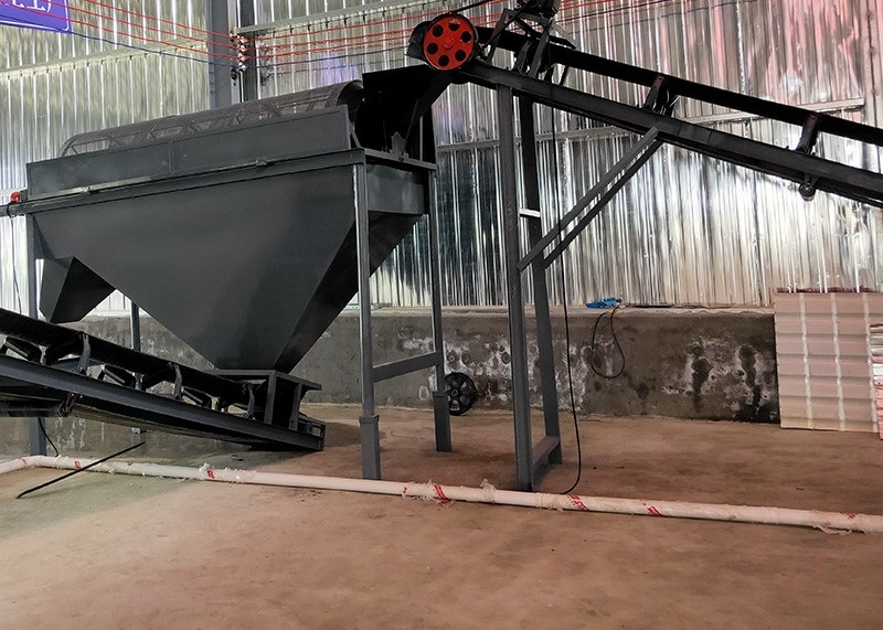 Linia do produkcji nawozów organicznych drobiowych 10t / h dla odpadów zwierzęcych