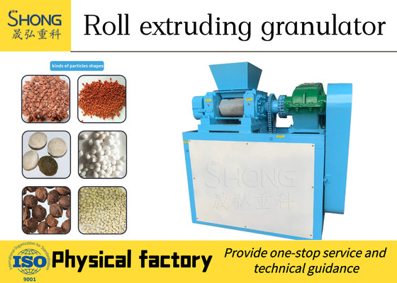 Produkcja nawozów Granulator podwójny z wielkością rolki 186*300 mm