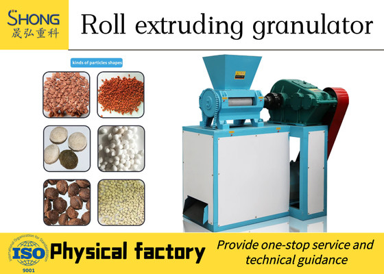 Produkcja nawozów Granulator podwójny z wielkością rolki 186*300 mm