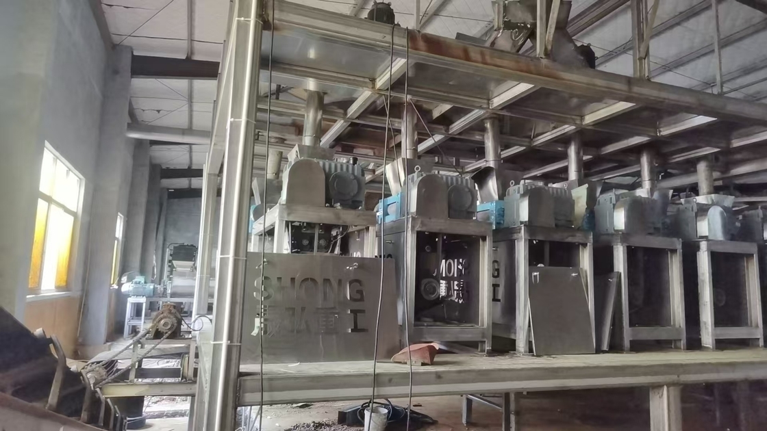 Zaawansowana linia do produkcji nawozów NPK, wydajny system granulacji dla wydajności 5-30 ton na godzinę