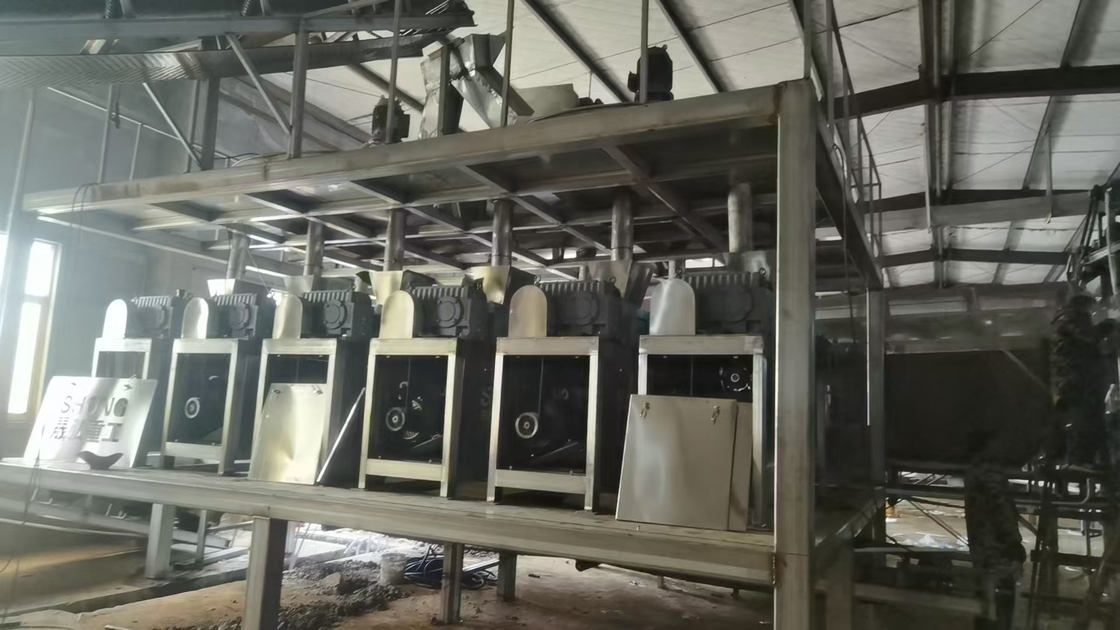 380V NPK Linia produkcyjna nawozów ekologicznych o wysokiej zawartości substancji organicznych