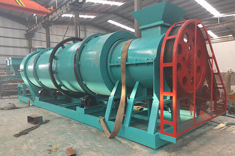 8 t/h nawoz organiczny Granulator Maszyna do produkcji nawozów 60,5kw 10mm