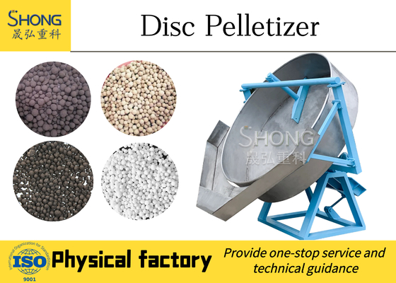 Granulki 2 - 5 mm Granulat do nawozu organicznego Pelletizer / Maszyna do produkcji kulek szlamowych