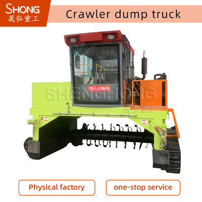 3100KG Fermentacja Kompost Sprzęt z wymiarami 3500*2650*2800mm i 54-80kw podnoszący silnik do efektywnego kompostowania