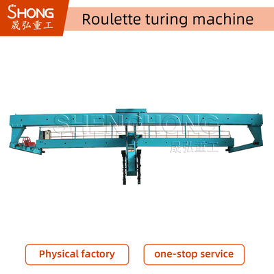 Fermentacja Kompost Turner Łatwe do zainstalowania Roulette Turning Machine Do kompostowania