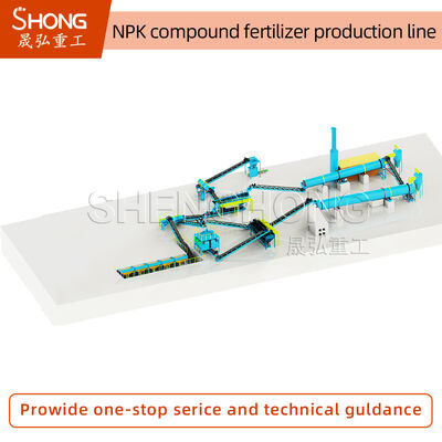Linia produkcyjna nawozów NPK / Zakład nawozów NPK do produkcji peletów