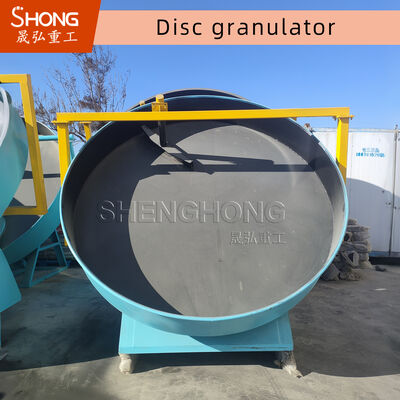 Profesjonalny granulator tarczowy do nawozów organicznych o wydajności 1-8 ton na godzinę