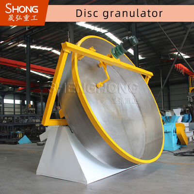 Maszyna do granulacji nawozów tarczowych Do produkcji wieloskładnikowych nawozów