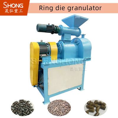 Ostatnie granulki Rozmiar 3-10 mm Granulator nawozów organicznych o mocy produkcyjnej 4-6 t/h