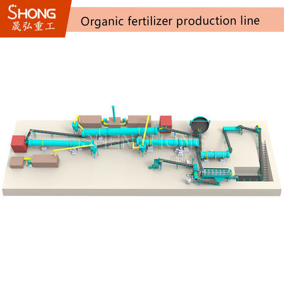 Npk Kompost Nawóz Organiczny Proszek Roślinny Linia do Produkcji Nawozów Organicznych