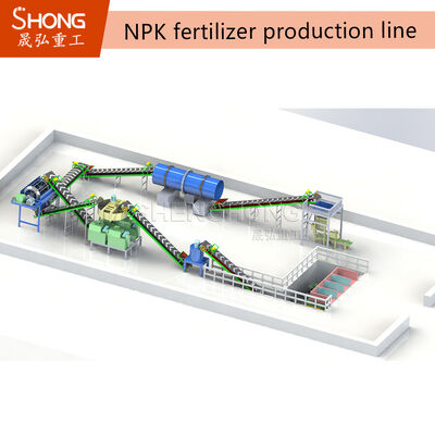 Kompletny zakład nawozów NPK do produkcji peletów wysokiej jakości