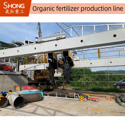 Linia do produkcji nawozów organicznych ze stali węglowej Granulacja obornika drobiowego