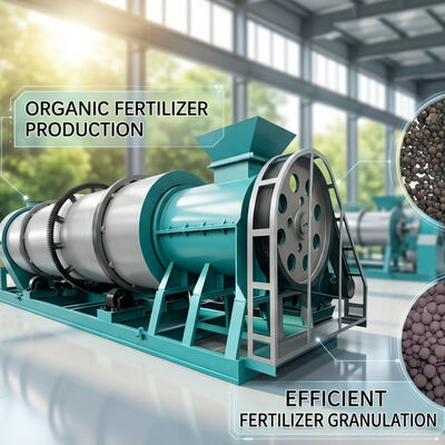 380V trwała linia produkcyjna nawozów organicznych z gwarancją 12 miesięcy