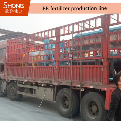 Linia produkcyjna nawozów BB sterowana przez PLC o pojemności 10-30 t/h do mieszania NPK na zamówienie