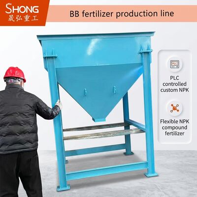 Automatyczna linia produkcyjna nawozów BB z sterowaniem PLC dla specjalnych nawozów NPK do 30 ton na godzinę