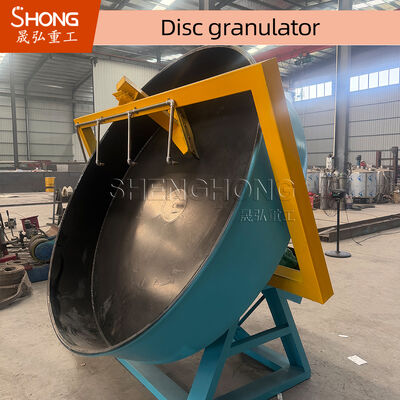 Granulator nawozów mieszanych na dysku z regulowanym kątem dysku wysoką szybkością granulacji i trwałą konstrukcją dla proszku chemicznego