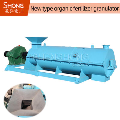 Granulator nawozów organicznych ze stali węglowej o mocy 30 kW dla granulów nawozowych o średnicy 1-6 mm