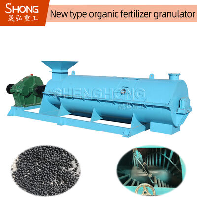 Granulator do nawozów organicznych z kurzych odchodów 75 kW, wilgotność 20%-40%, rozmiar cząstek 1-10 mm