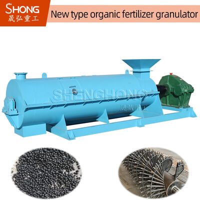 Granulator nawozów organicznych granulujący typu mokrego z 20%-40% wilgotności paszowej i 97% stopnia gotowego produktu