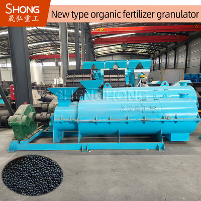 Granulator wysokiej wydajności nawozów organicznych do produkcji kulistych granulek oszczędzających energię