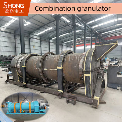 SHENGHONG Granulator nawozów organicznych dla materiałów mokrych 20-40% wilgoć