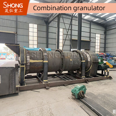 8T/H Granulator nawozów organicznych ze stali węglowej do odpadów zwierzęcych