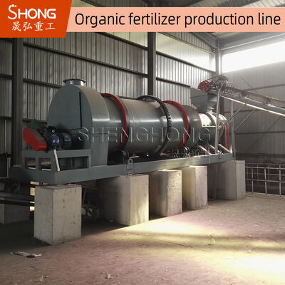 Linia produkcyjna nawozów organicznych o mocy 20 ton/godzinę z fermentacją i granulacją do produkcji rolniczej
