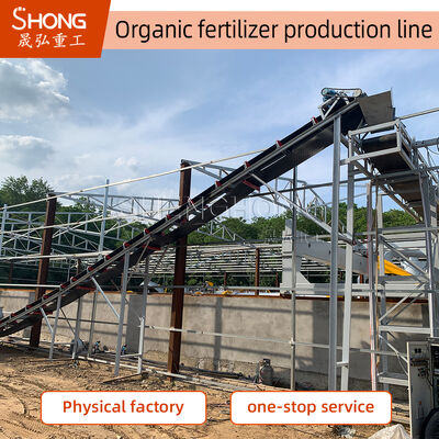 Linia produkcyjna nawozów organicznych o pojemności 15-20 T/H dla granulatów w kształcie kuli z inżynierem do obsługi za granicą