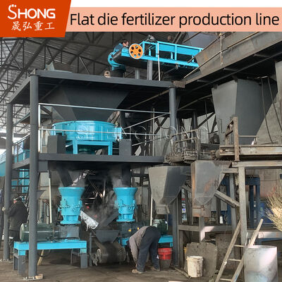 Linia produkcyjna nawozów organicznych do 1-20 tys. ton rocznie z wysoką temperaturą suszenia i strukturą łukową