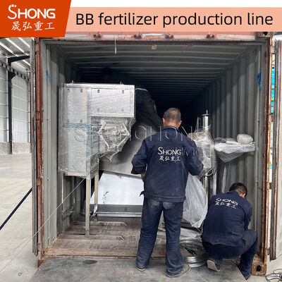Linia produkcyjna nawozów BB o pojemności 3-8 ton na godzinę, zautomatyzowany system sterowania i funkcje oszczędności energii
