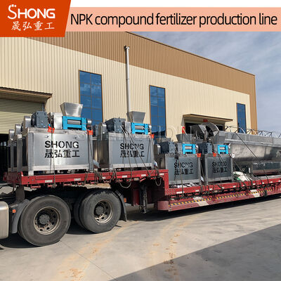 8-10 TON/H SDZ Series Demand Voltage NPK Linia produkcyjna nawozów do granulacji nawozów mieszanych
