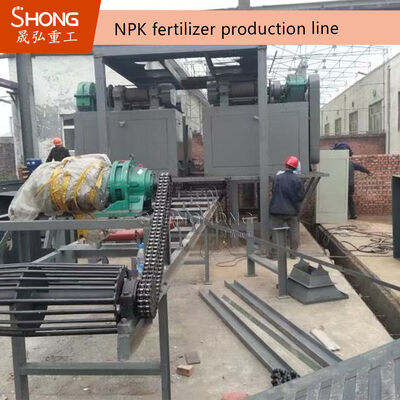 10Linia produkcyjna nawozów NPK nie wysuszających suchego proszku z granulacją bębnową