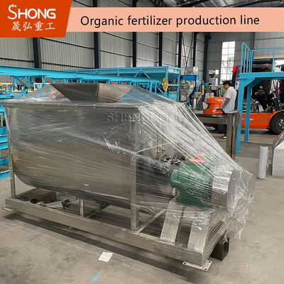 20,000 ton rocznego wydajności Linia produkcyjna nawozów organicznych do nawozu kurczaka z napięciem 380V