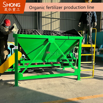 Linia produkcyjna nawozów organicznych z technologią kliknięcia Pelletizer do zbierania, mieszania i suszenia 1-20 tysięcy ton rocznie