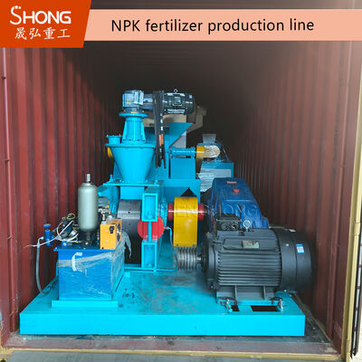 Customized Roller Extrusion NPK Fertilizer Production Line with Flexible Voltage Capacity Configuration and 1-20 T/H Capacity Range