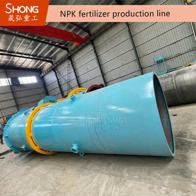 Industrial 5-10 Tons/Hour Dry Process Fertilizer Double Roller Granulation Plant for Continuous Heavy-Duty NPK Production