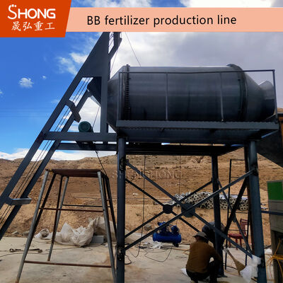 Granulator nawozowy o wydajności 1-10 t/h z mocą 15-30 kW dla linii produkcyjnej nawozów BB
