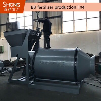 Linia do produkcji nawozów BB o wydajności 1-20 t/h, mocy 15-30 kW i granulatorze o dostosowanym napięciu