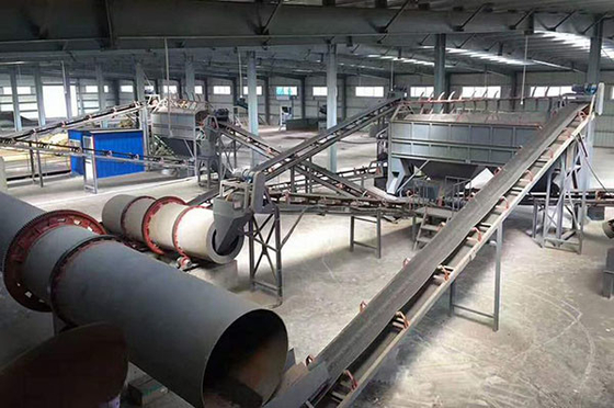 NPK Górnik pellet efektywnie z granulatorem bębnowym granulatorem